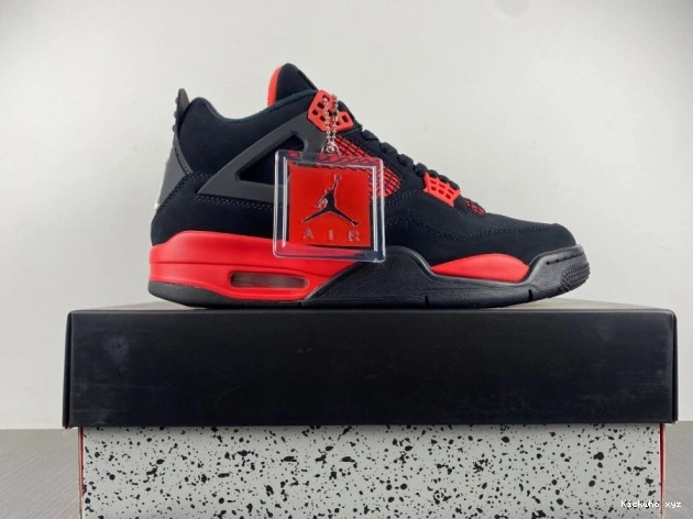 CT8527-016 Red 4 Air Jordan Thunder 0818